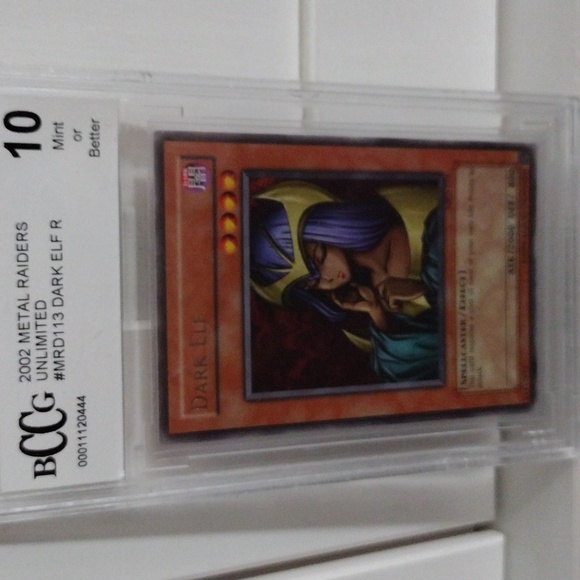 BCCG 2002 Metal Raiders Unlimited #MRD113 Dark Elf R 10 Mint GRADED CARD - Picture 3 of 12